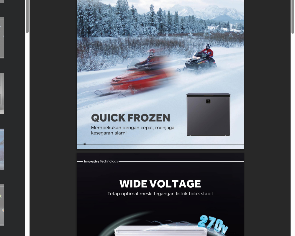 AQUA Ice Cream Freezer