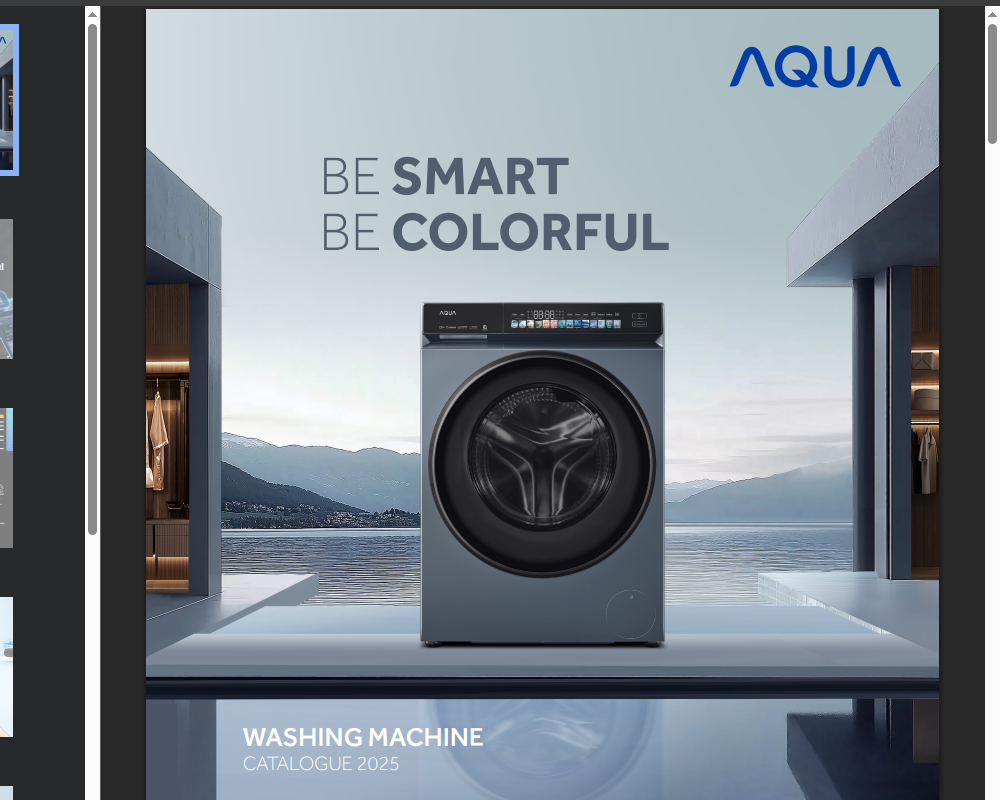 AQUA Front Load Washing Machine