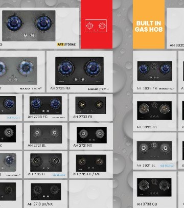 Artugo Gas Hob Built-in