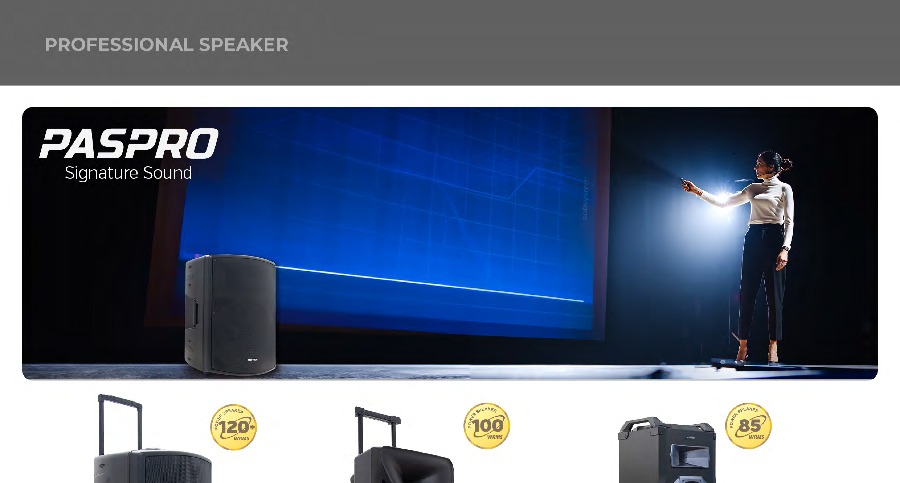 Polytron PasPro Professional Speaker