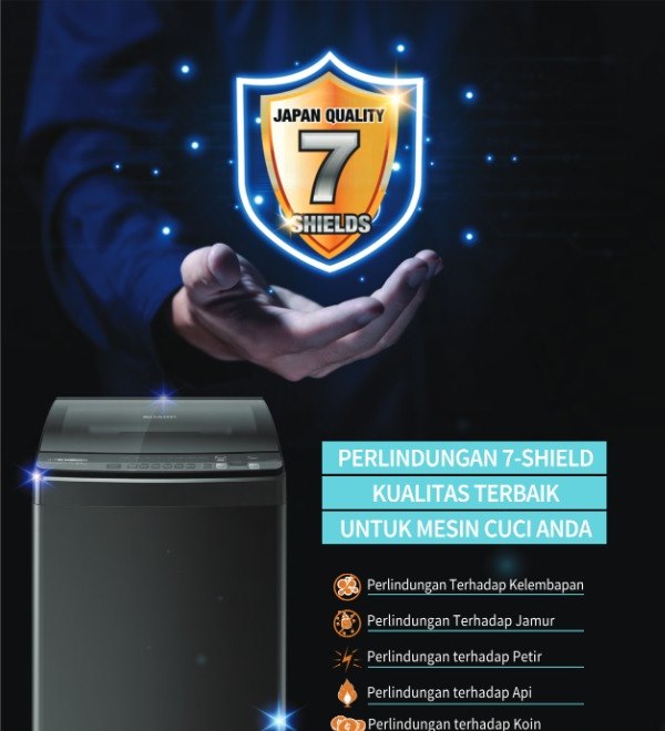 Sharp Top Load DDM Inverter